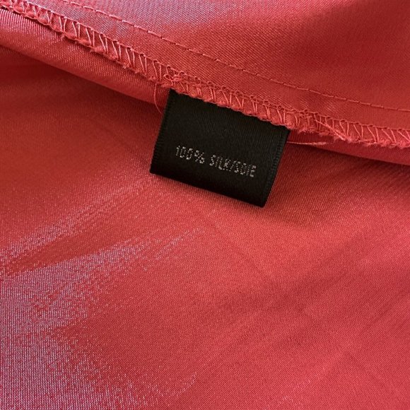 lafayette 148 silk summer pink dress size 16 - Picture 10 of 10